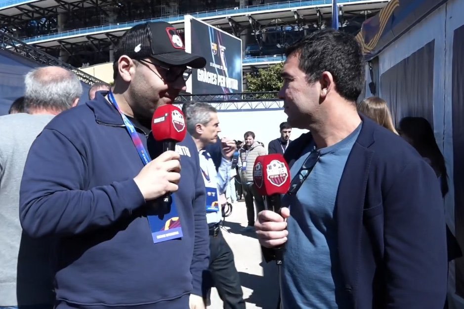 德科： “我从很早之前就是巴萨会员，我曾在这里踢球，小时候就看过梦之队的比赛。巴