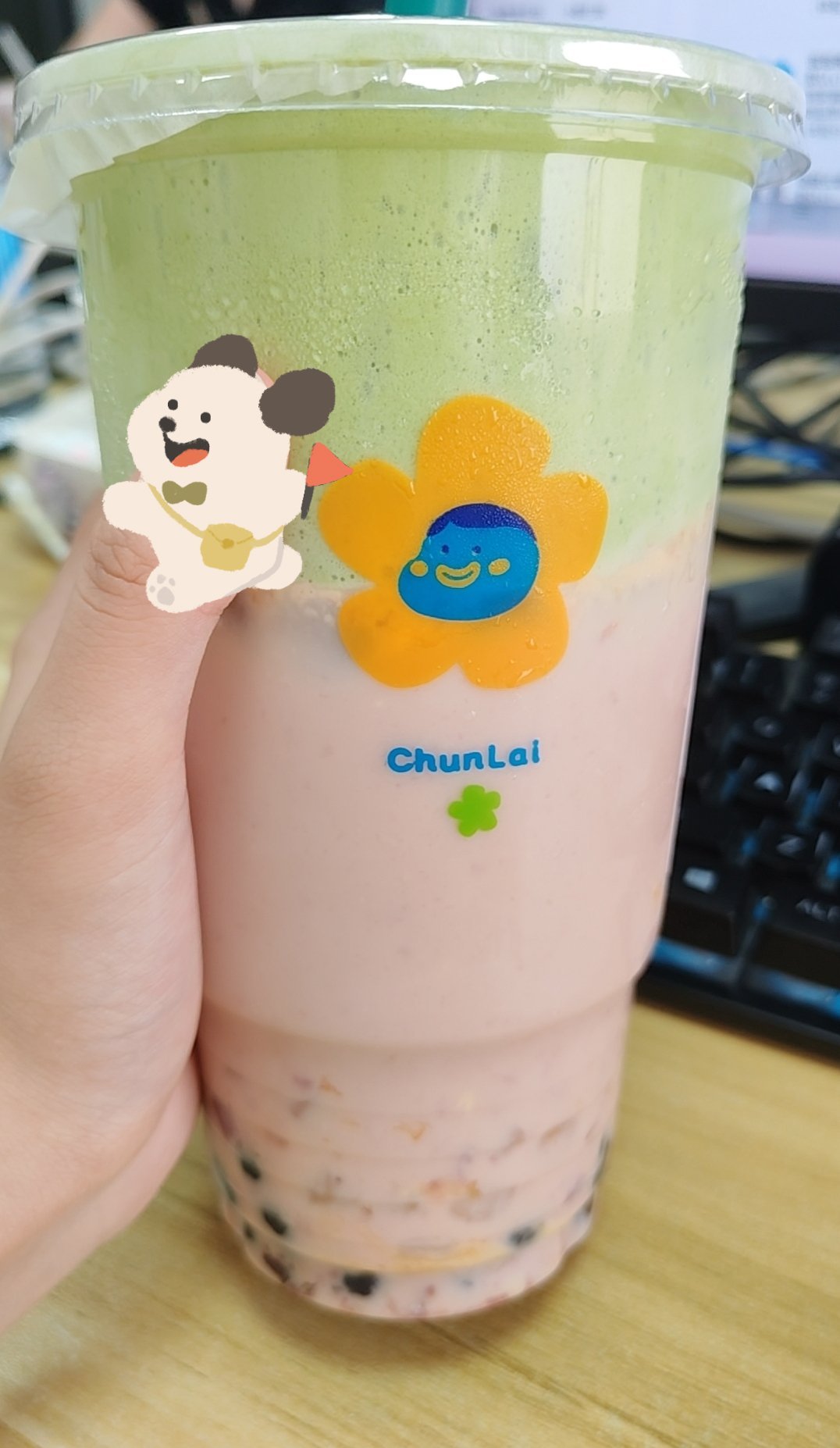喝上了