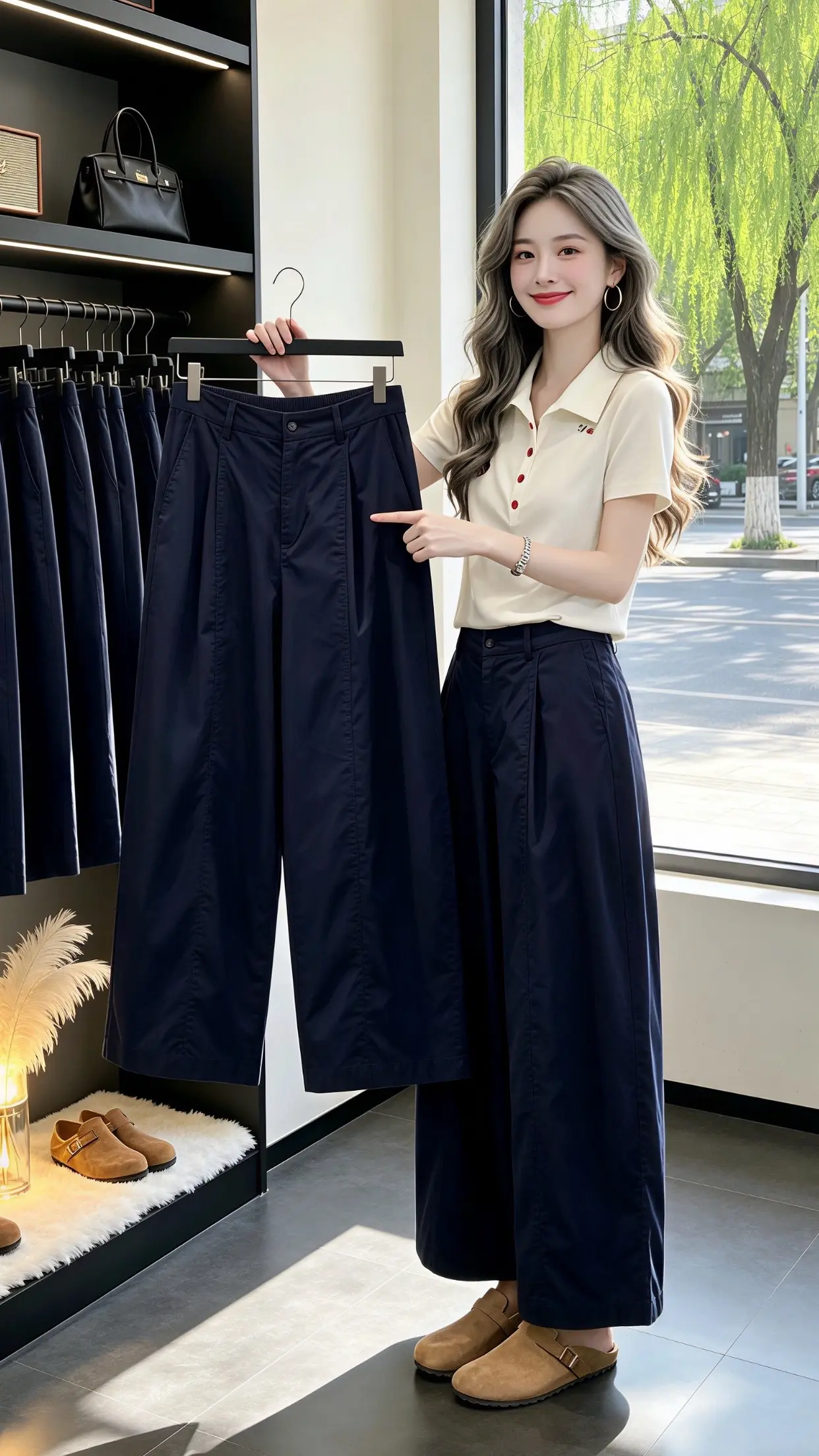 高腰女装休闲裤 穿出自己的风格 夏季穿搭 一眼就爱上的神裤 谁穿谁好看