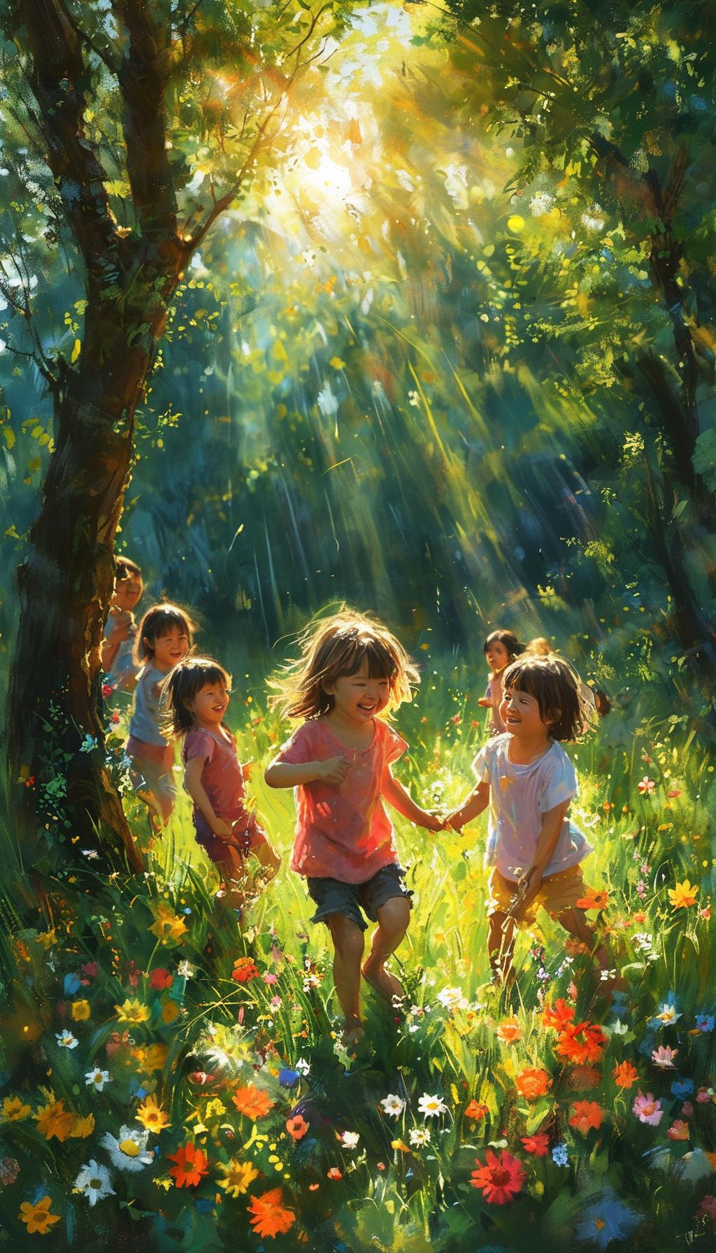 【爆款标题】
童年捉迷藏：那些藏不住的快乐和笑声！

说起童年，大家脑海里肯定会