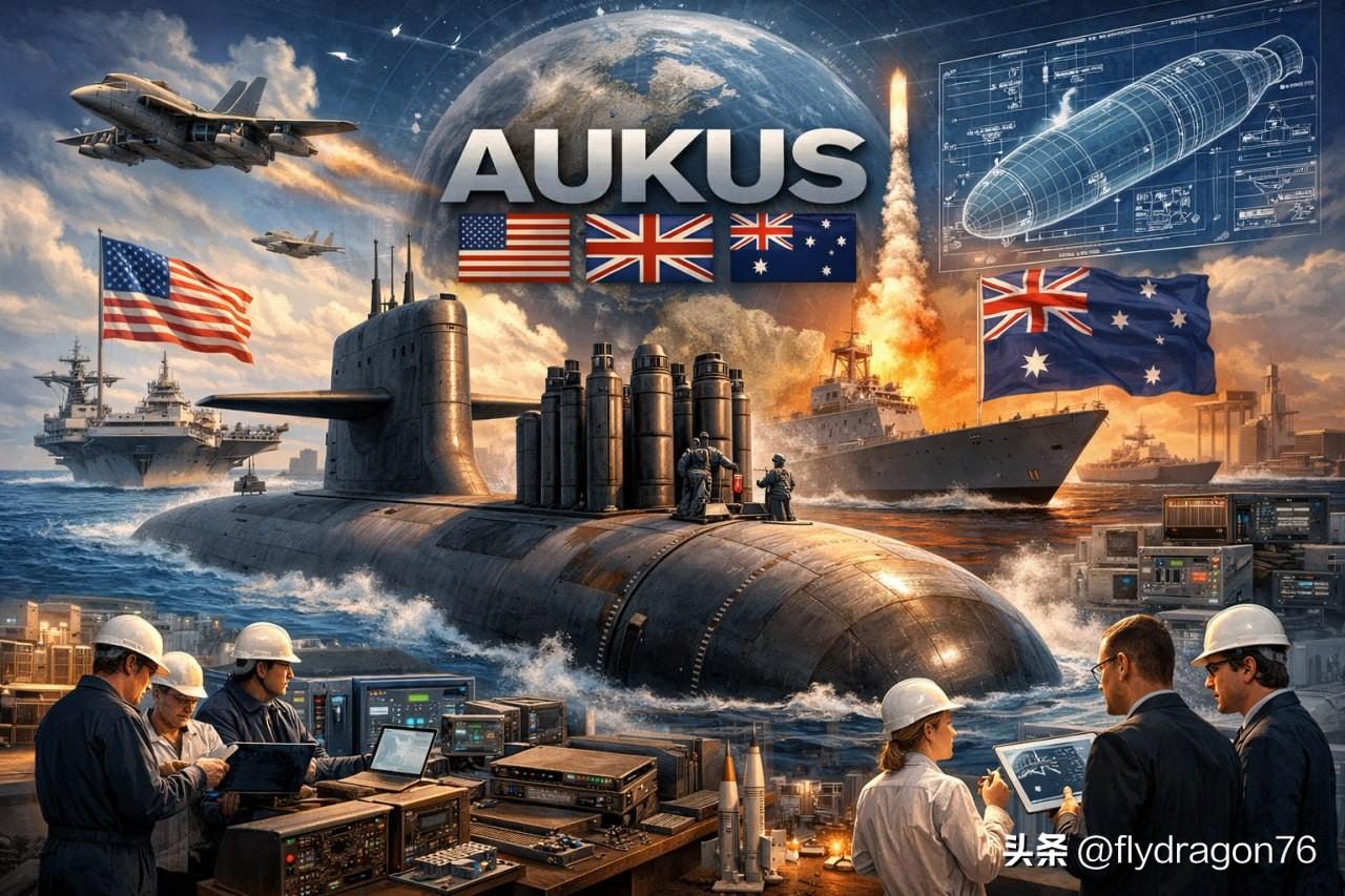 AUKUS 迈入新阶段：获批 10 亿美元核潜艇合同

作为 AUKUS 计划的