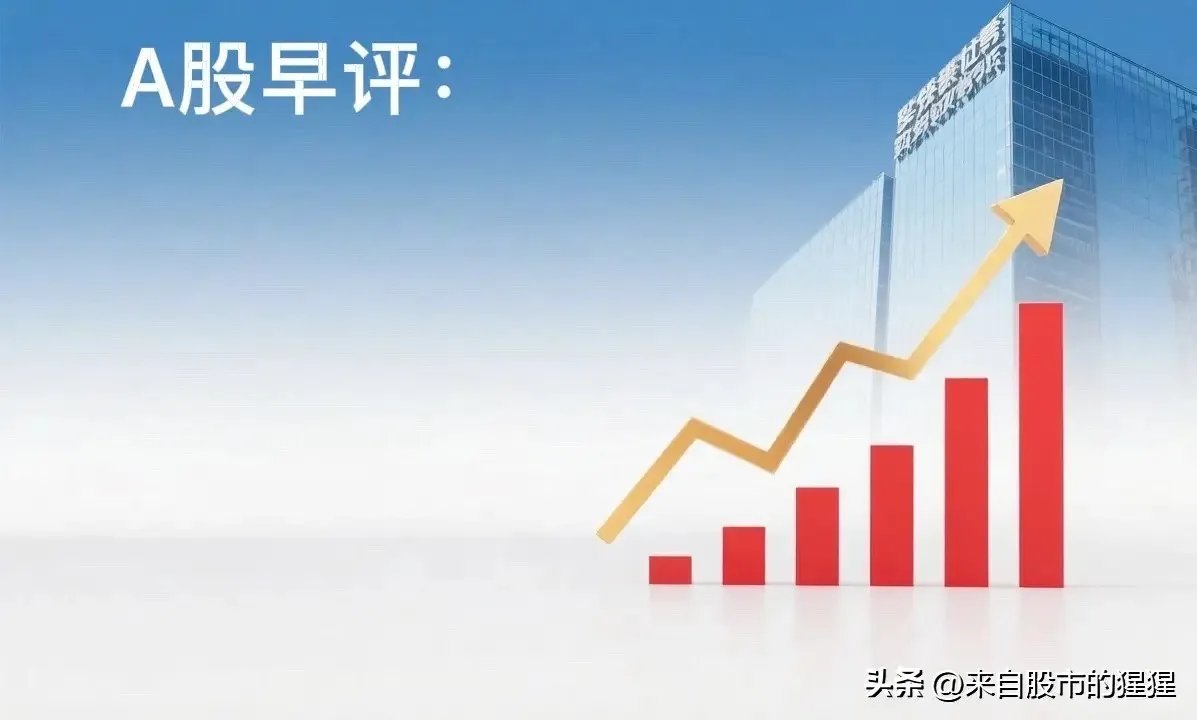 早评： A股马上就要开盘了，对于今天的行情，我再重点分享几个观点第一，昨夜美股三