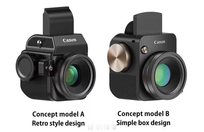 佳能展示概念复古相机，强调手动、类胶片拍摄体验 