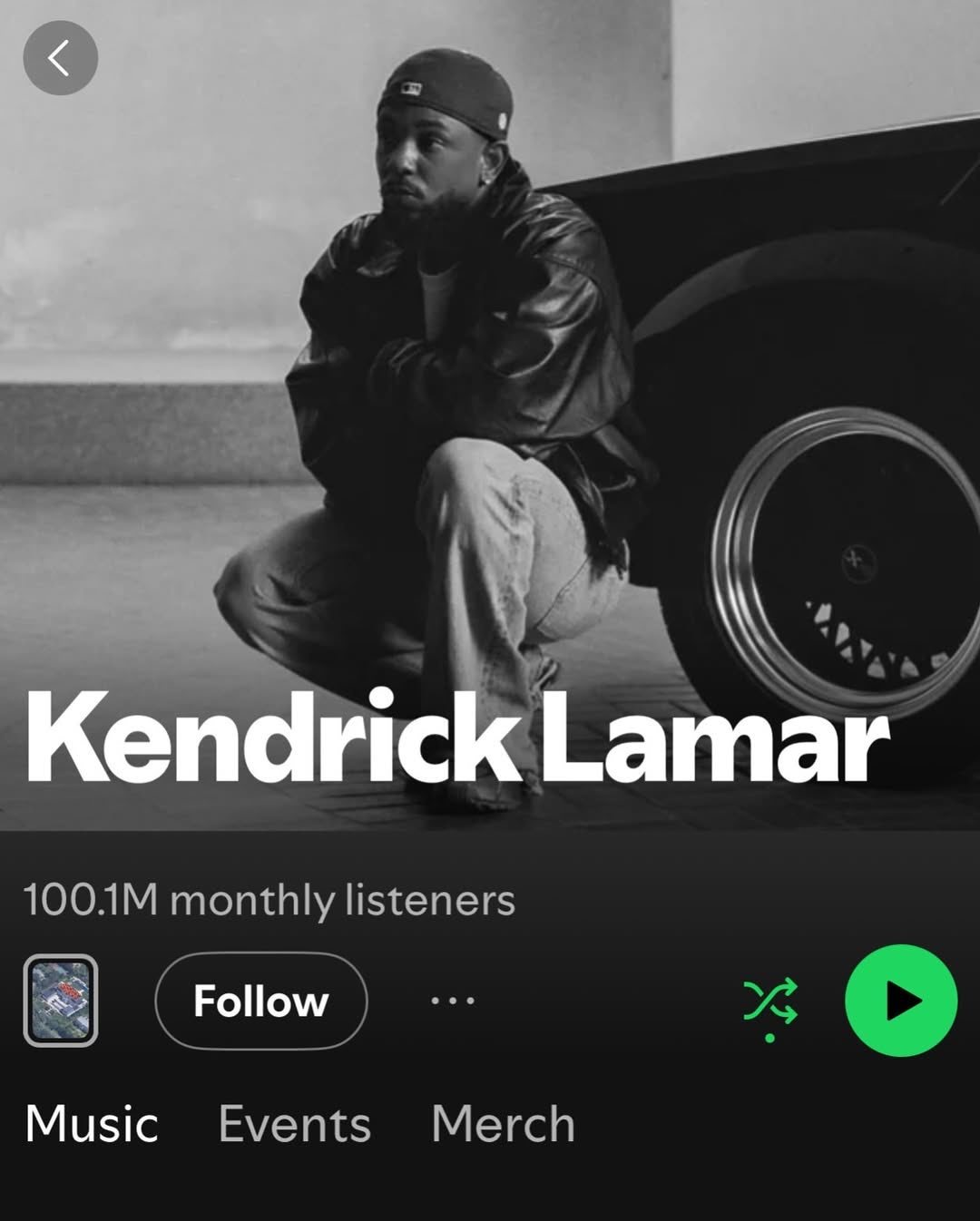 Drake 成为继 Kendrick Lamar 之后，历史上第二位在 Spot