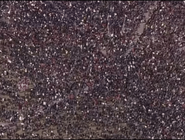 周六，全美各地举行了3000多场“No Kings”示威活动，呼吁结束移民执法行