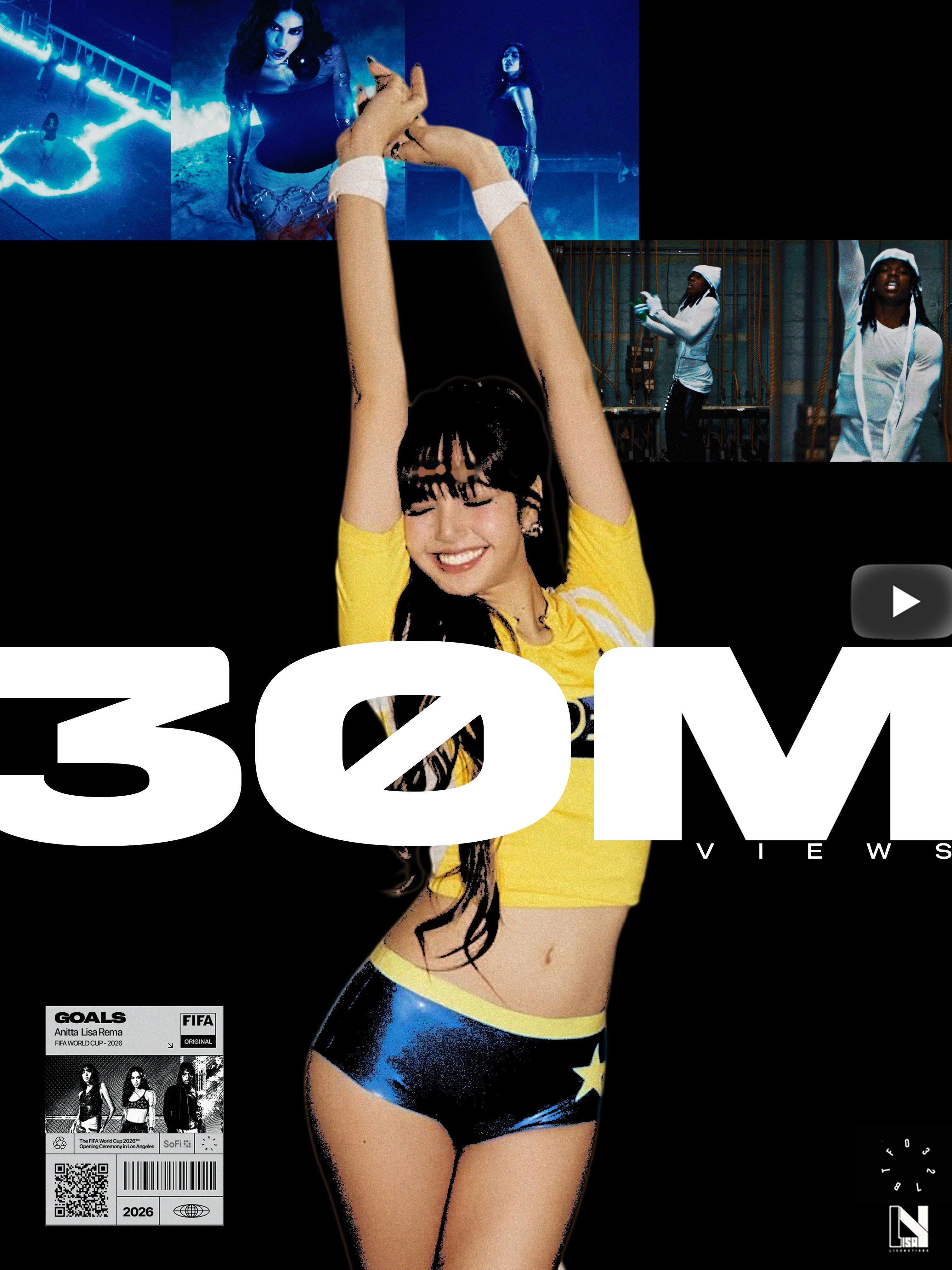 LISA 💛LISA KPOP女永一 260712  LISA，Anitta，