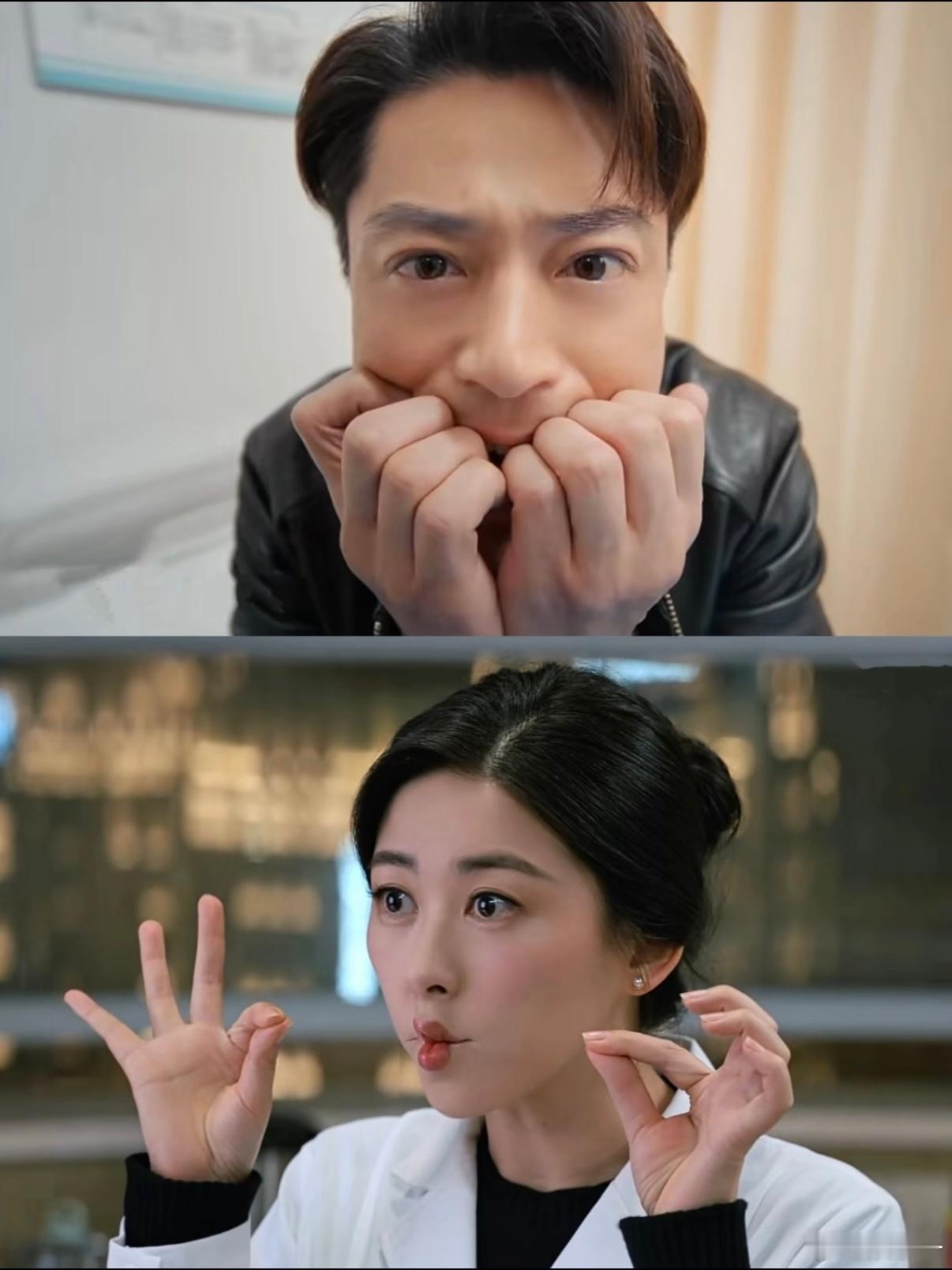 亲密戏请按朱珠这个标准卷单单一个眼神就氛围感爆棚！朱珠太懂成年人的暧昧美学，松弛