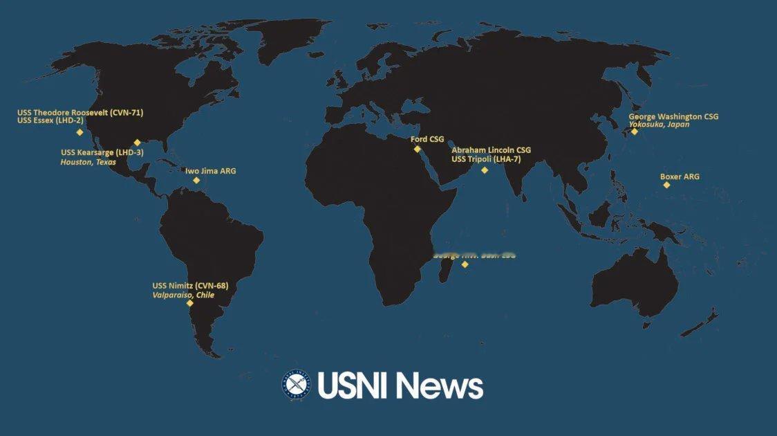 伊朗应该放弃幻想、准备战斗！因为美军一直在向中东地区不断增兵虽然美国表面上一直在