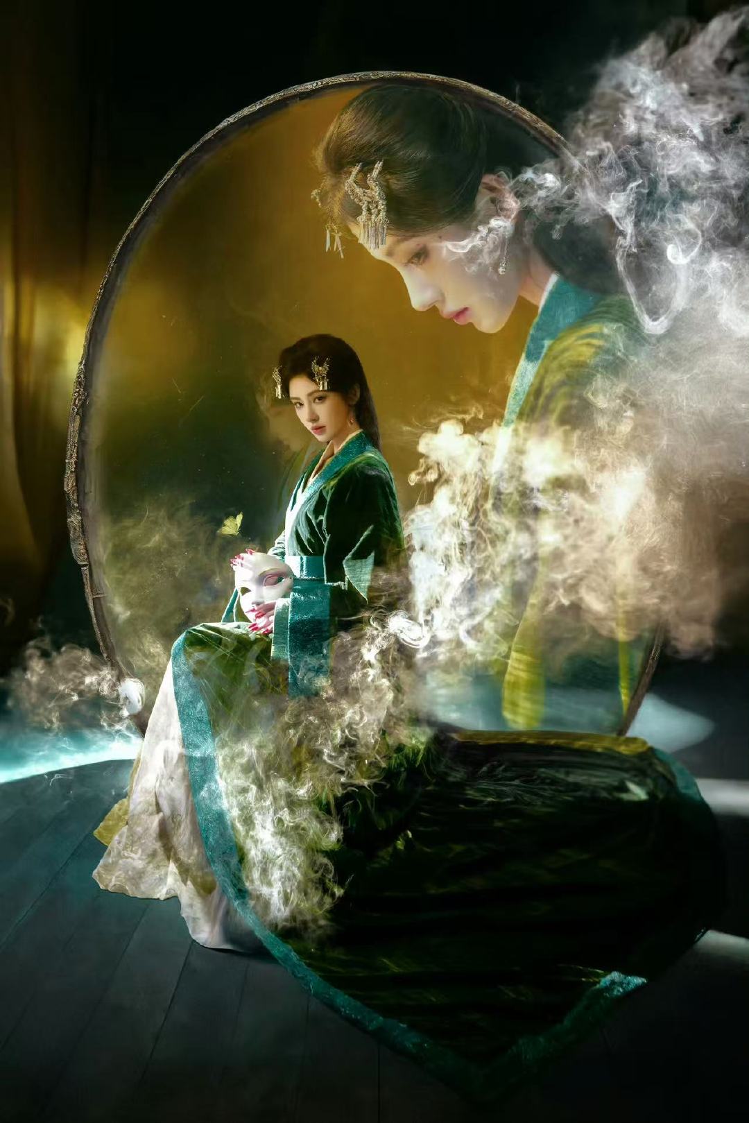 鞠婧祎狐眸含光鞠婧祎画皮大片这组真的绝美了露芜衣 