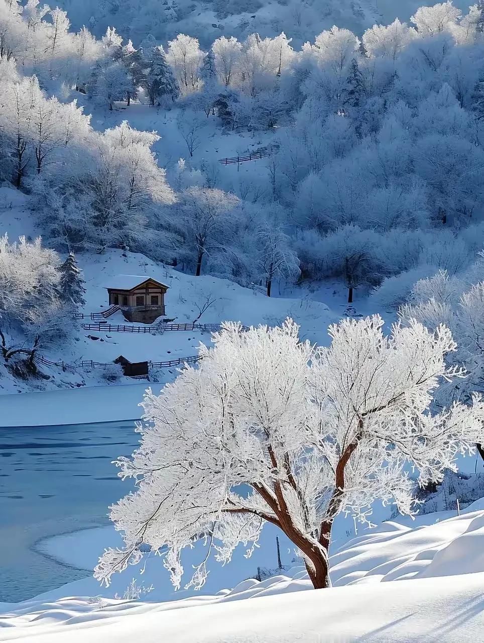 上联：雪压枝头千山寂；
下联：？？？