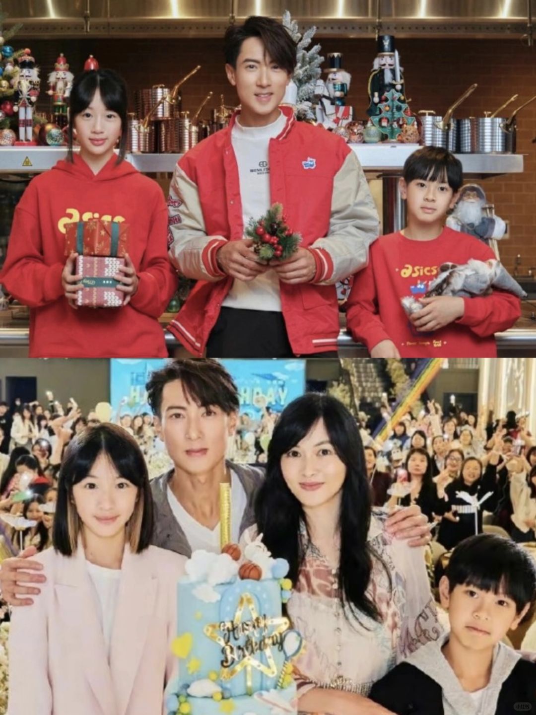 男帅女靓❗吴尊家颜值真是绝了啊！！！