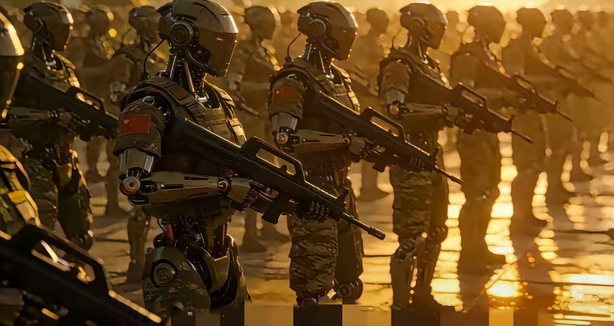 春晚舞台上，我们看着机器人后空翻、表演功夫，乐得哈哈大笑。而在外国人眼中，这宛如