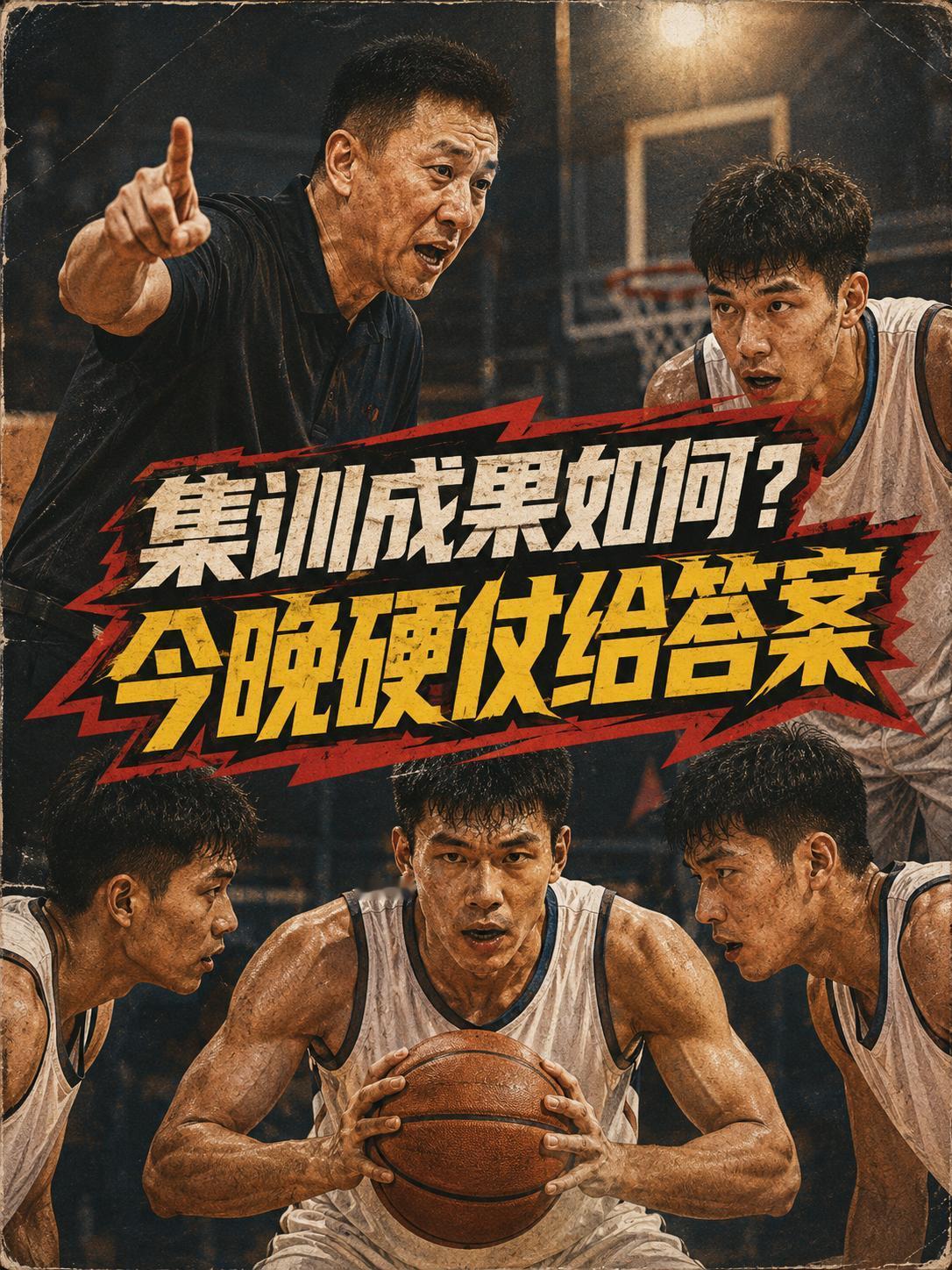 真刀真枪检验中国男篮集训成果的机会终于来了，接下来我们就将跟澳大利亚打一场热身赛