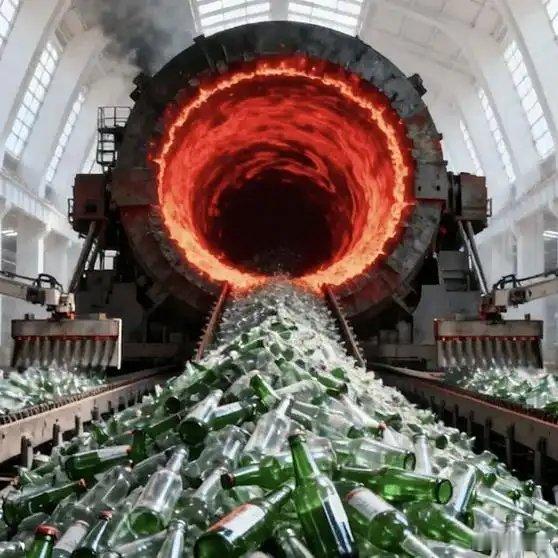 《数百万玻璃瓶的重生之旅！探秘回收工厂内部，完整流程太厉害了》播放量：11万点赞