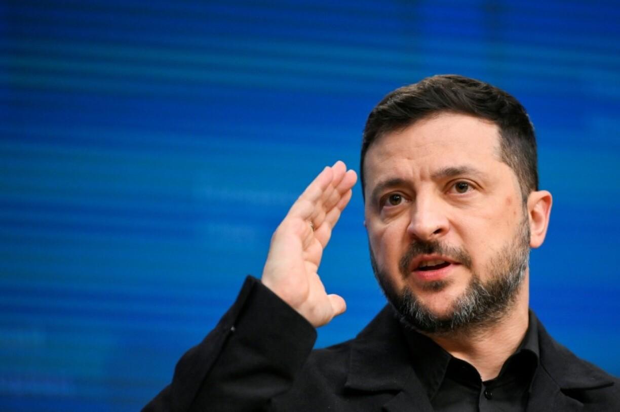 12月18在布鲁塞尔举行的欧洲理事会上，乌克兰总统泽连斯基谈到加入北约时称，美国