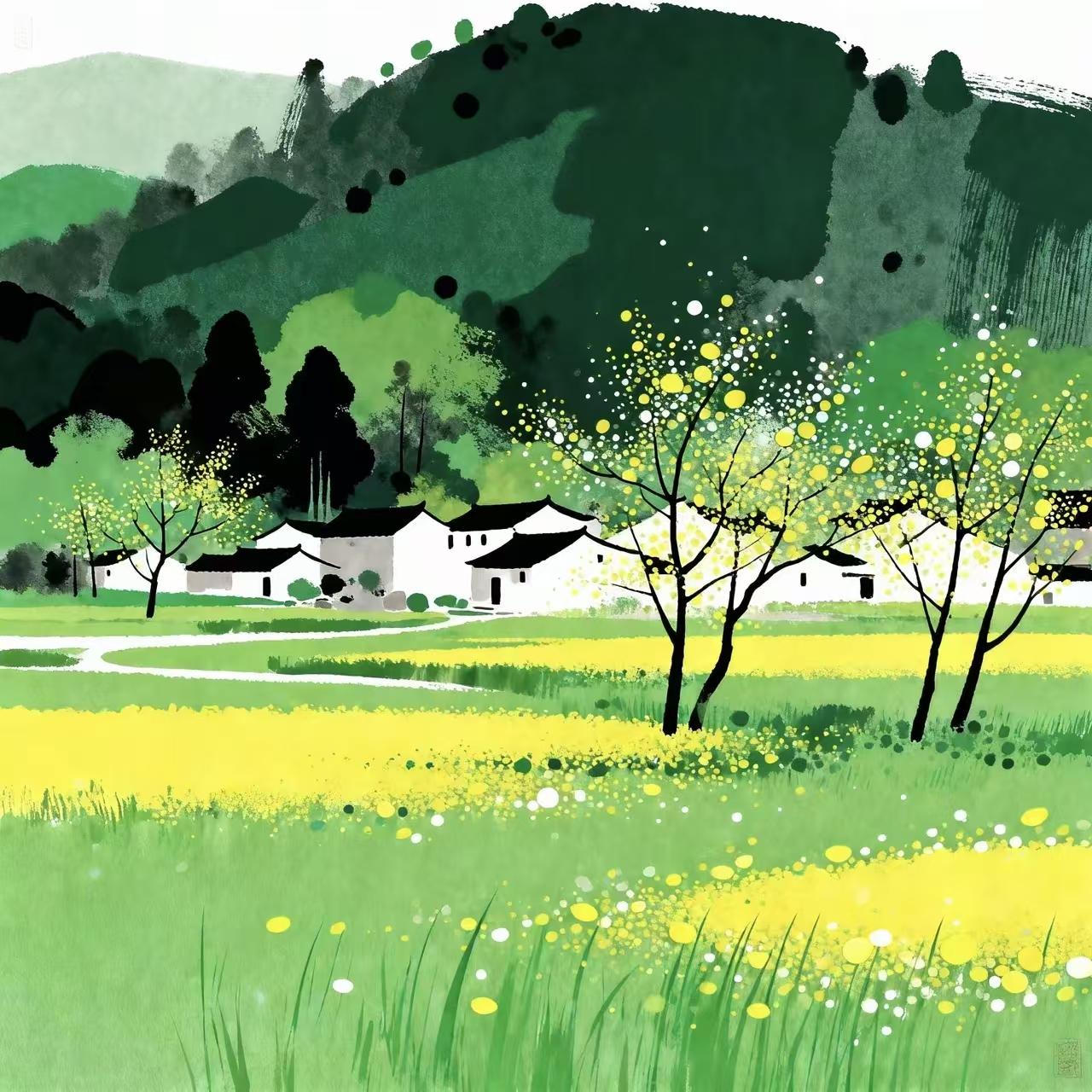 天净沙·浮生悟语
浮生聚散如烟，
得失随笑轻捐。
莫叹桑榆路远。
月清风软，
此