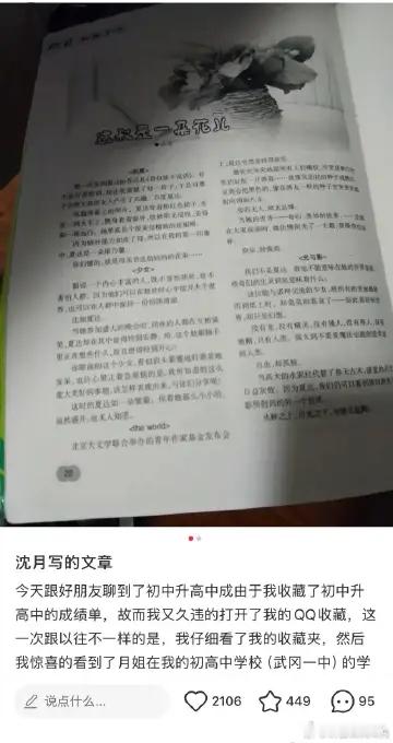 曝沈月文章抄袭沈月文章疑似抄袭 有网友曝沈月当年发表的文章和国漫少女夏达插画集里