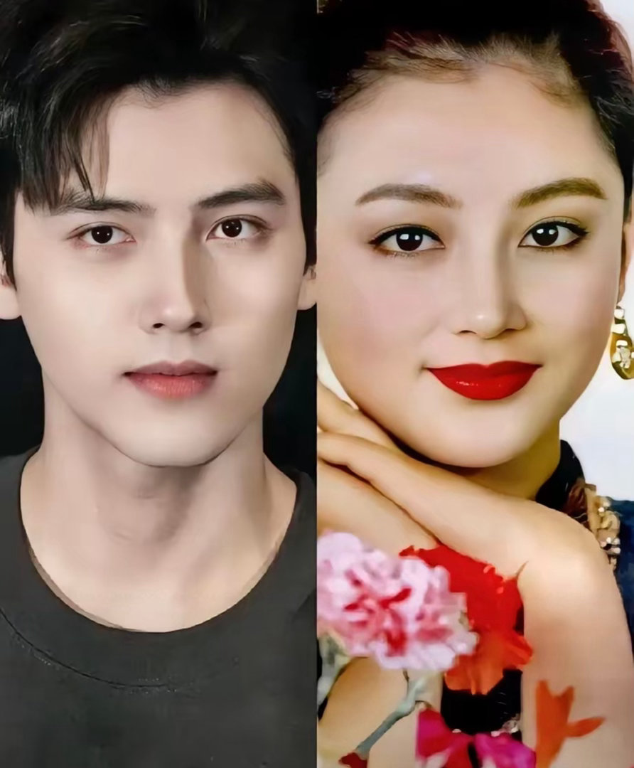 陈飞宇 陈凯歌基因显化中 虽然如此，还是主要遗传了陈红的眼睛和鼻子，细品一下，眉