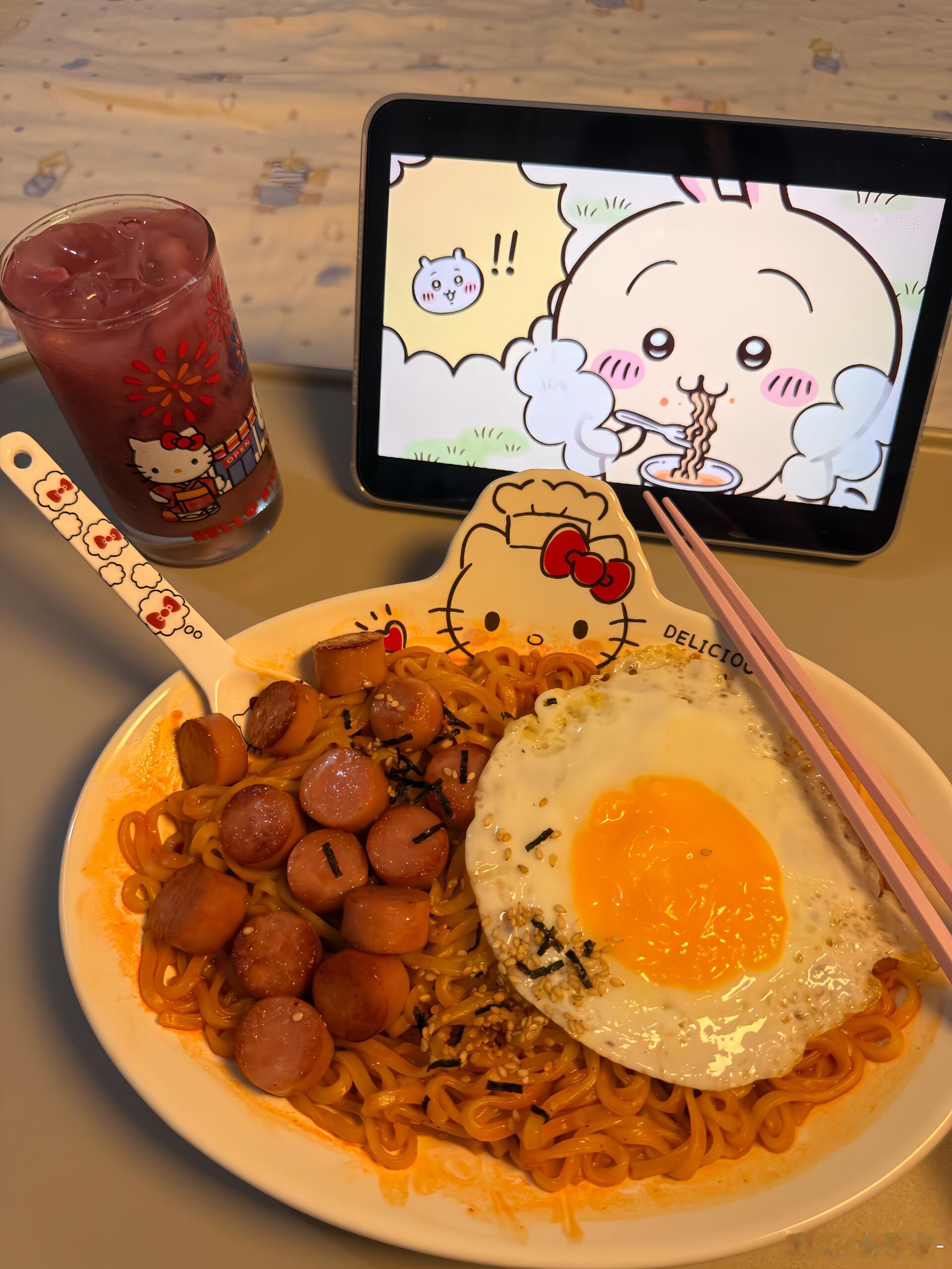 今晚吃火鸡面！！你们都吃啥了诡秘们！ 