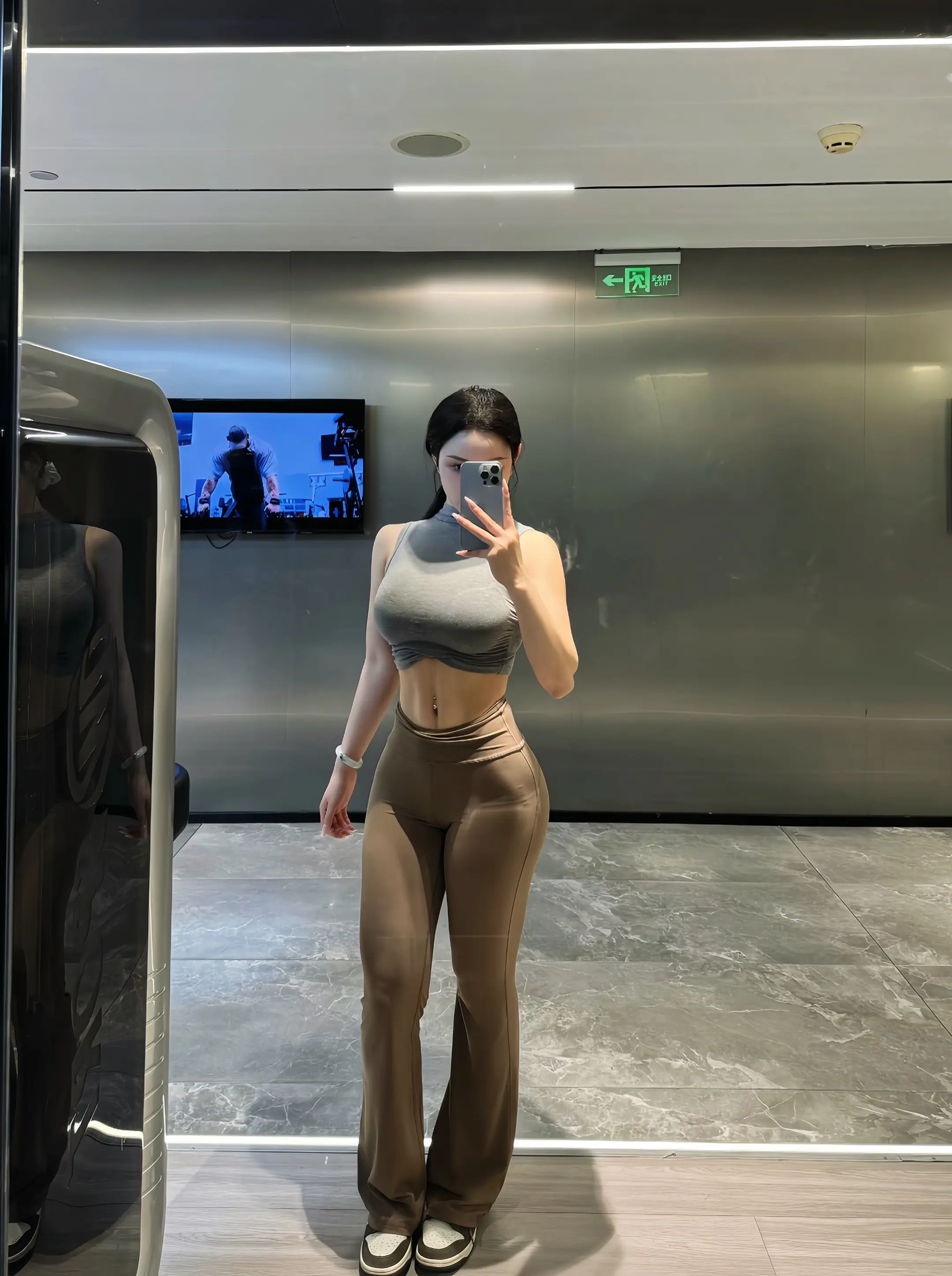 没有白练 起码累着了