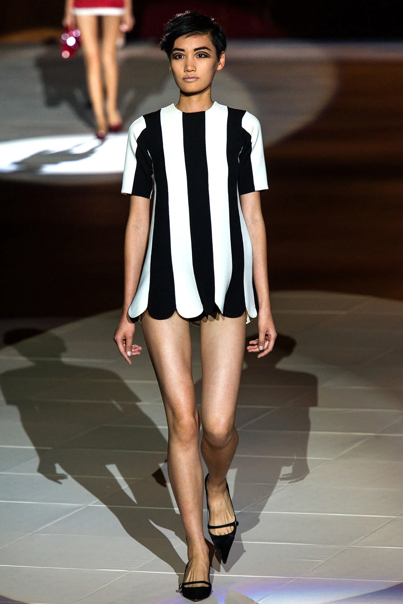 Imaan Hammam in Marc Jacobs Spring 2013 