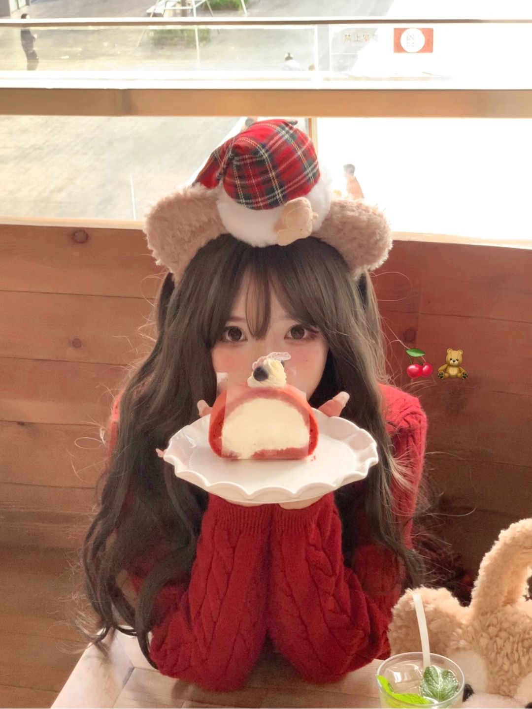 宝宝 •͈ ༝ •͈♡我是一块红丝绒小蛋糕🍒🍰