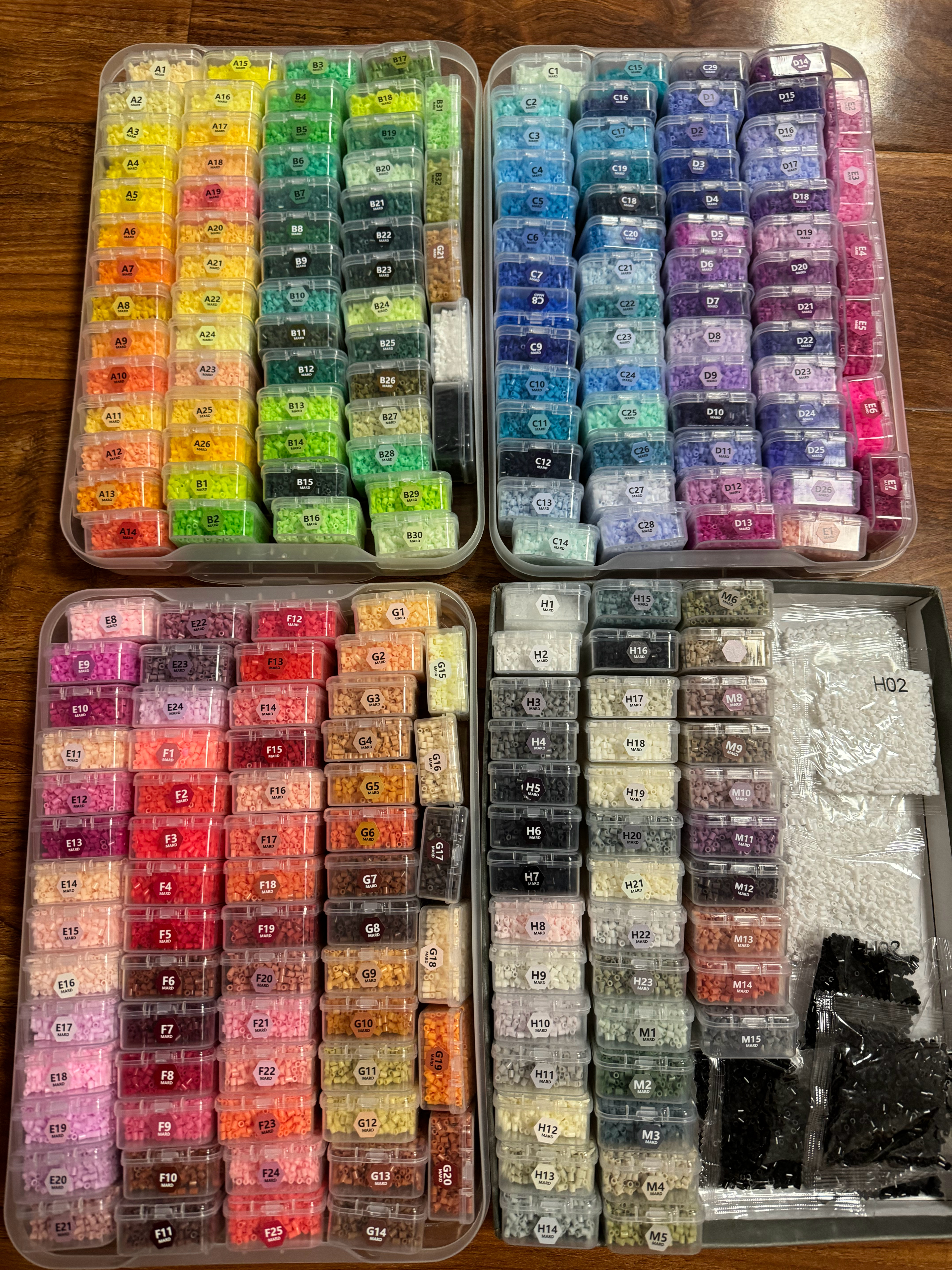 一下午，终于收纳完了，爽 