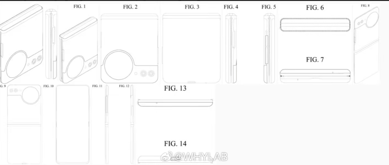 三星折叠屏新专利公布，圆形外屏，这设计是不是有点似曾相识？