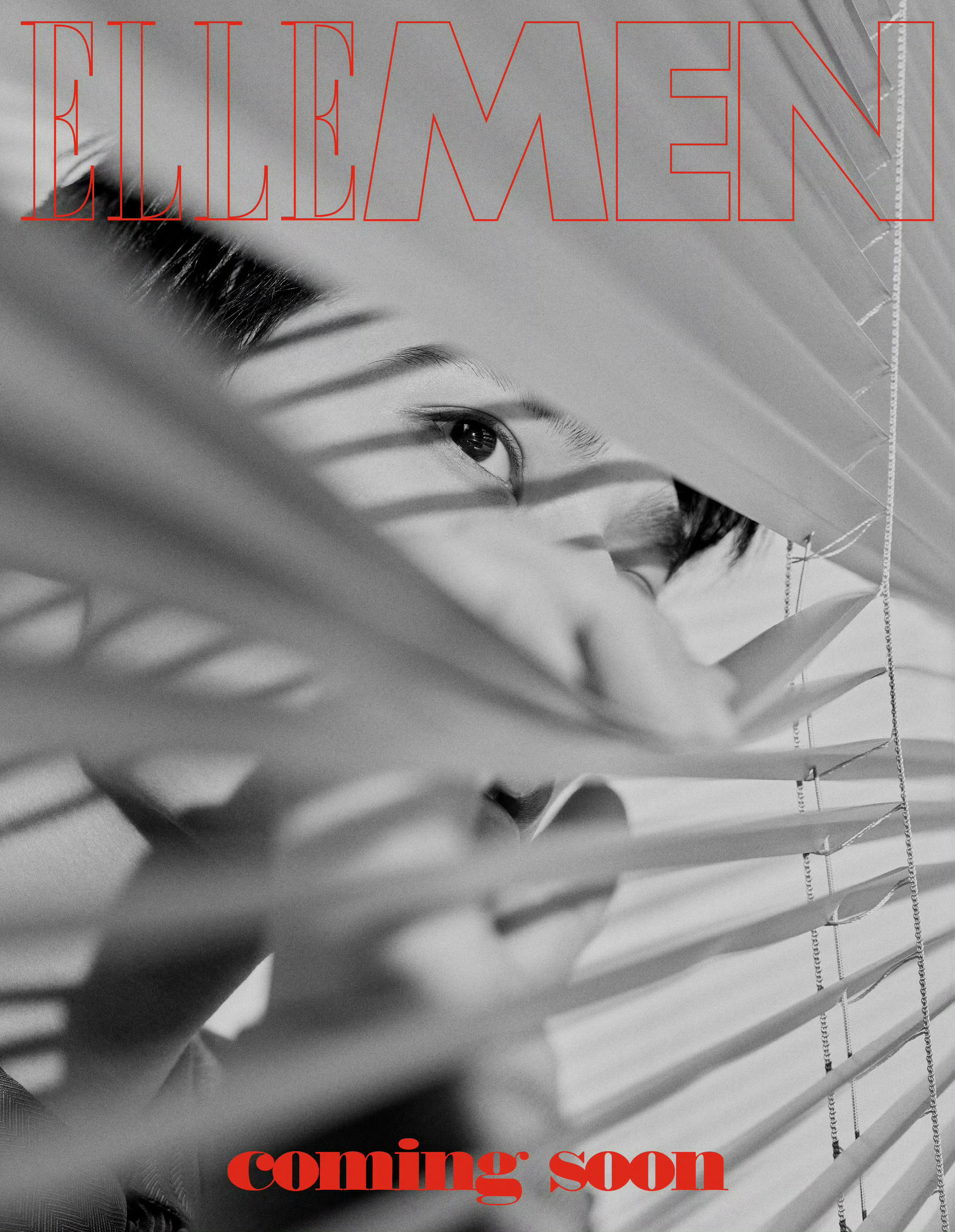 杨洋 × ELLEMEN 八月刊封面预告生日月特别策划，百叶窗窥见，杨洋即将四登