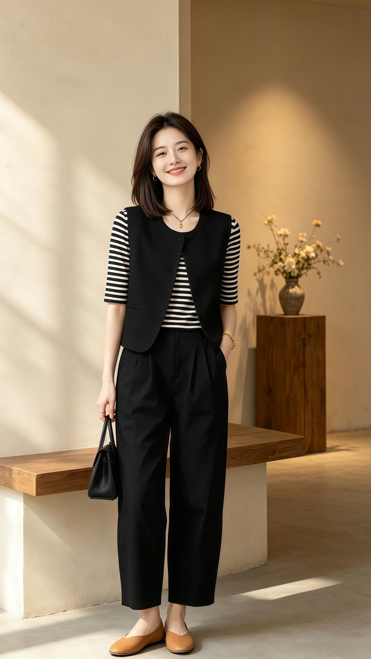 夏日穿搭穿搭 穿搭vlog 韩系穿搭今天穿什么