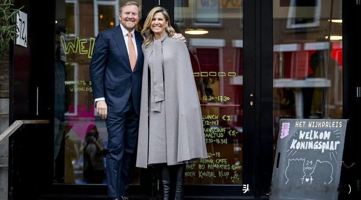 国王夫妇探访奥兰治基金会，庆祝夫妻俩结婚24年！