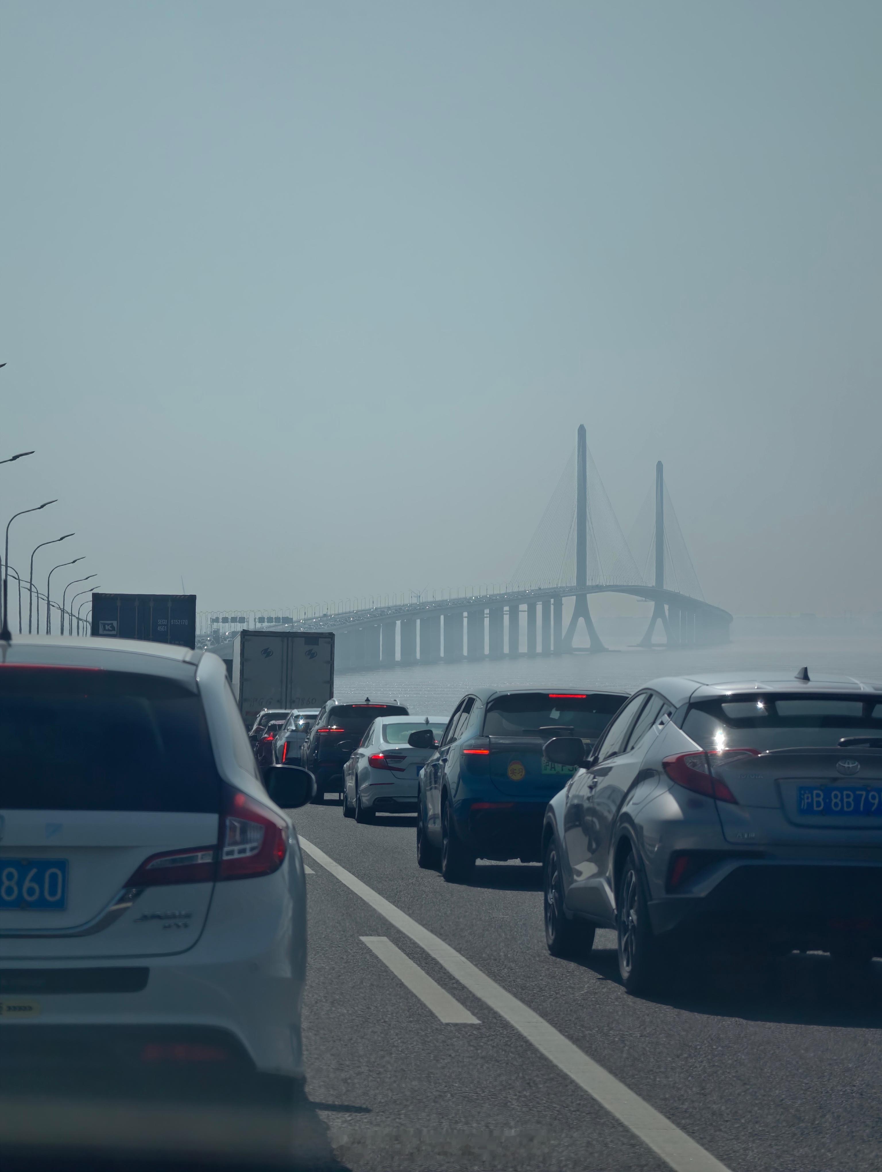 进退两难咯 上海·上海长江大桥