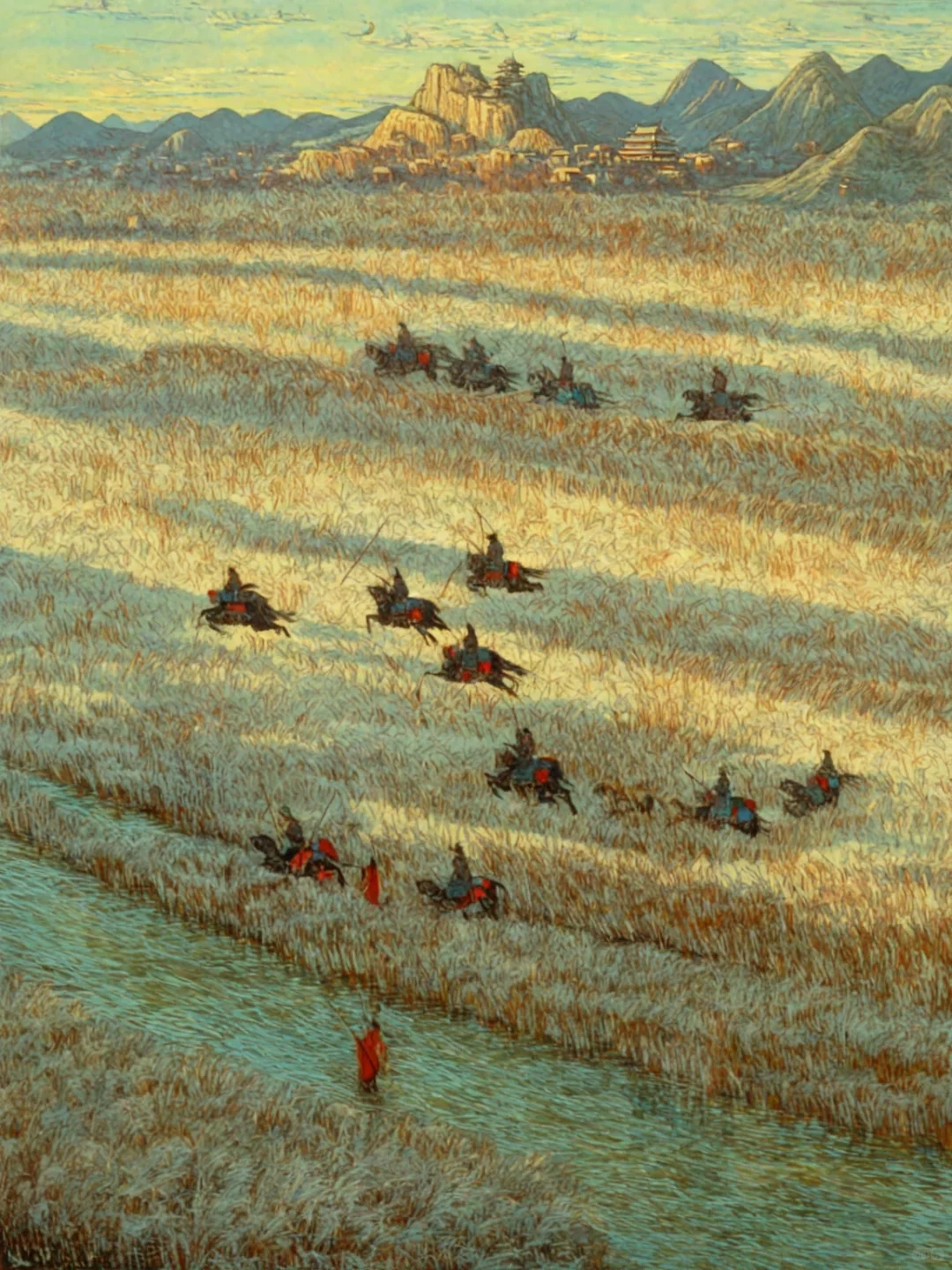 秋云无影树无声