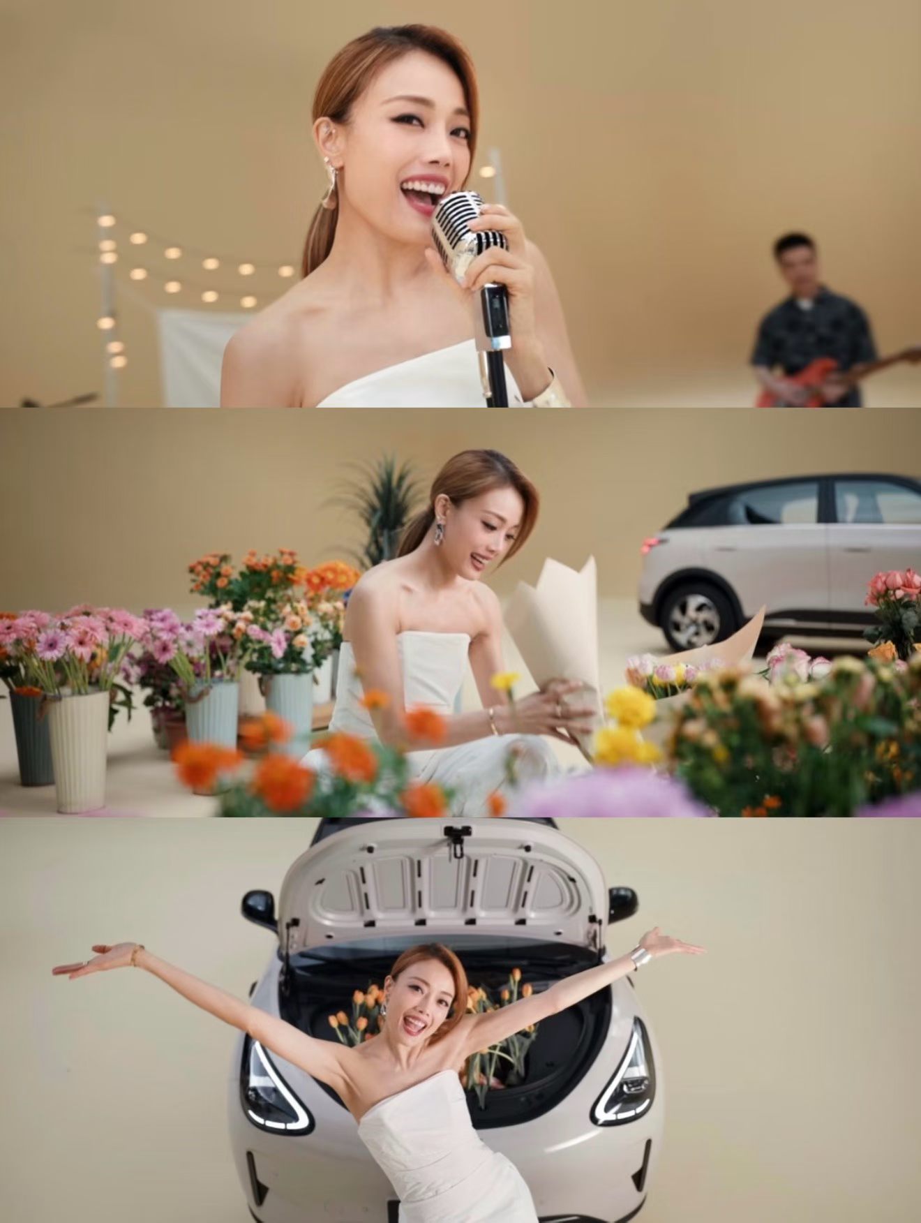 容祖儿，吉利星愿，完全看不到岁月的痕迹百家车坛