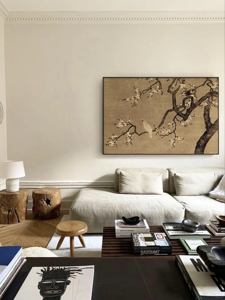 现代装饰新流行，中古风混搭装饰画