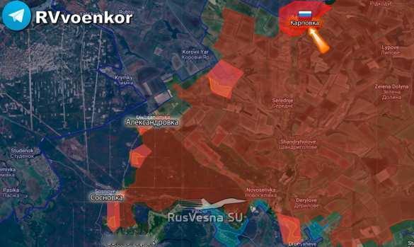 俄国防部：西方集团所属部队占领了顿巴斯的卡尔波夫卡定居点

在决定性攻击中，“西