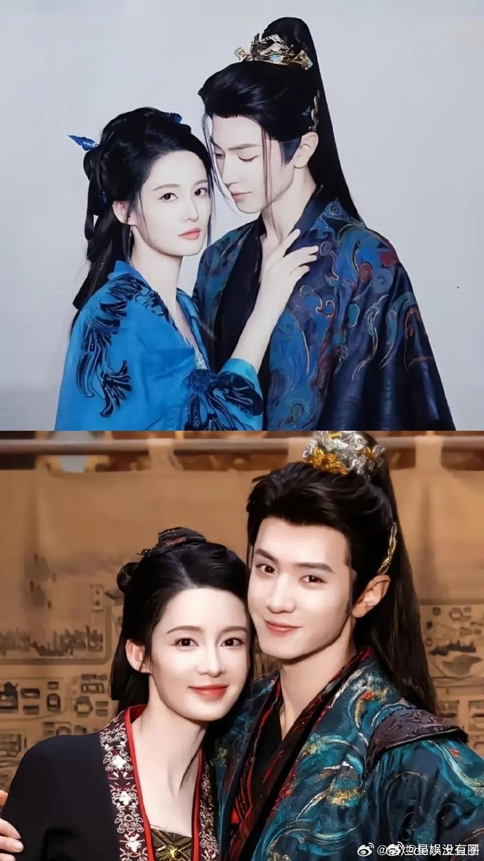 网友问，一笑随歌里面陈哲远的妆造和张凌赫的粉底液将军算一个程度嘛