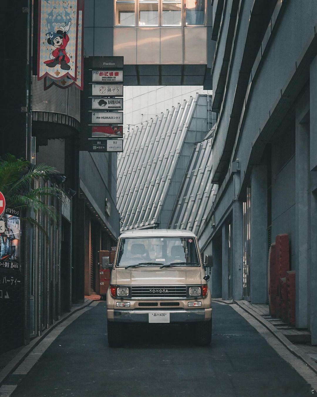 #陆地巡洋舰[超话]# 朝の渋谷#landcruiser#landcruiser