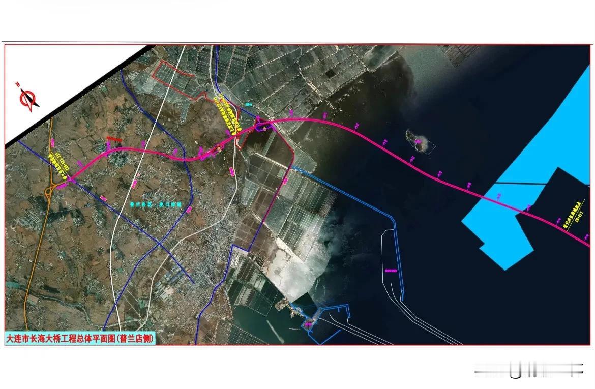 普兰店区：长海大桥工程普兰店段项目用地用海范围内禁止抢建抢种抢养！

为确保国道