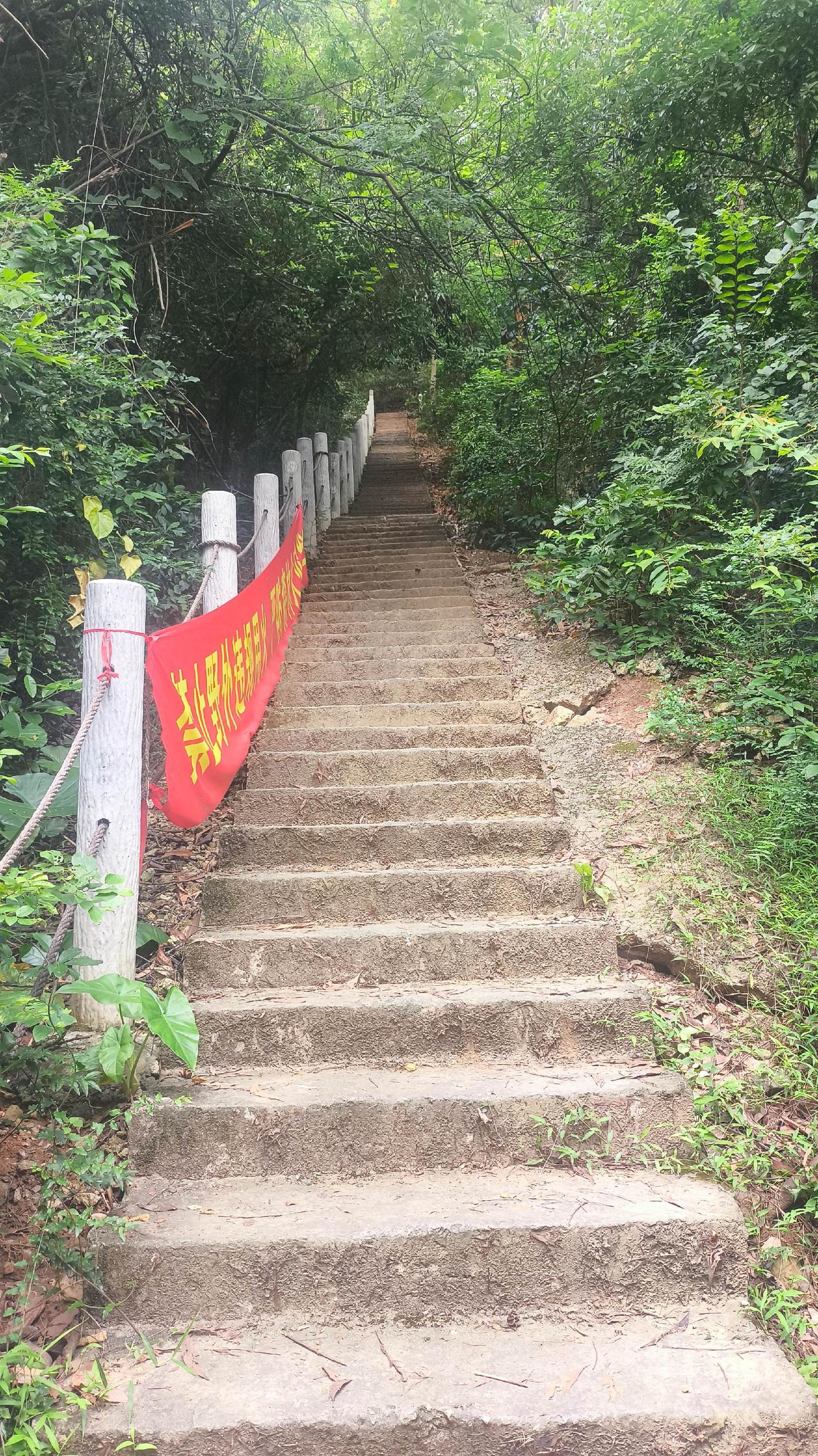 出发晚了，天黑了半途下去了