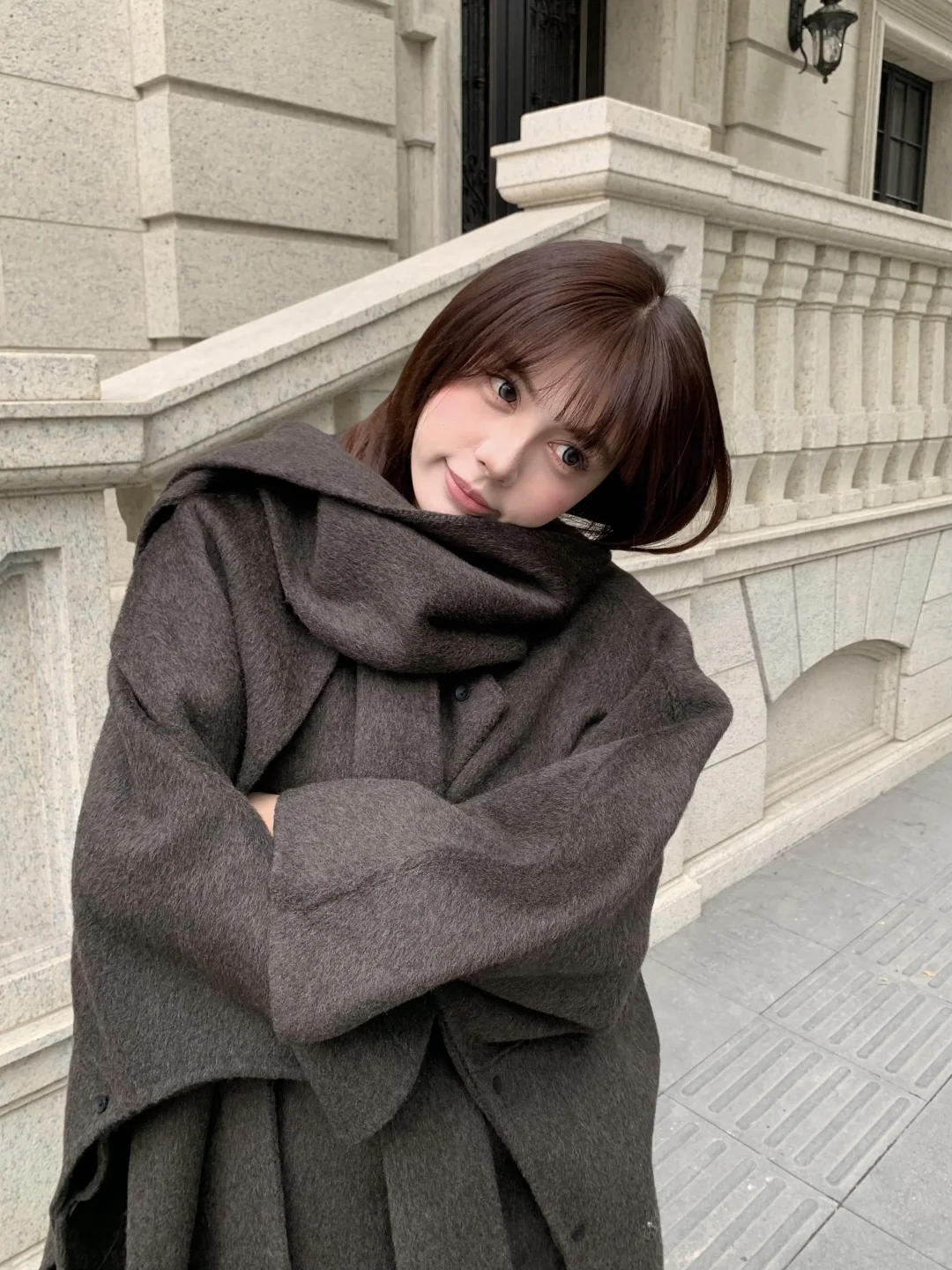 Caped girl