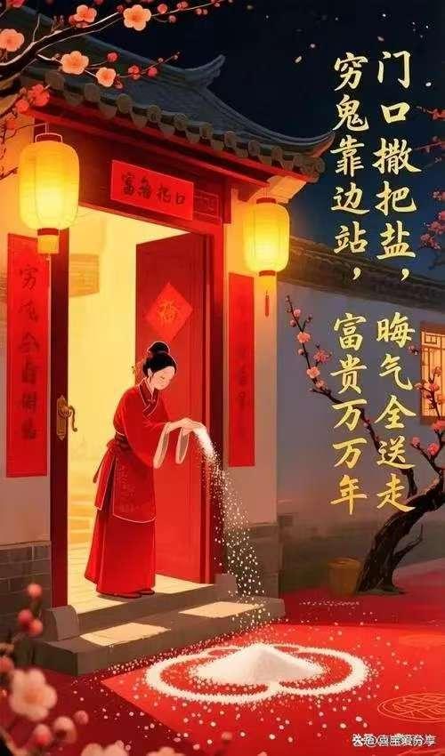 都说，正月十五别忘了撒盐转运，
怎么撒才对？

我查了下，讲究还挺多：十四晚上撒