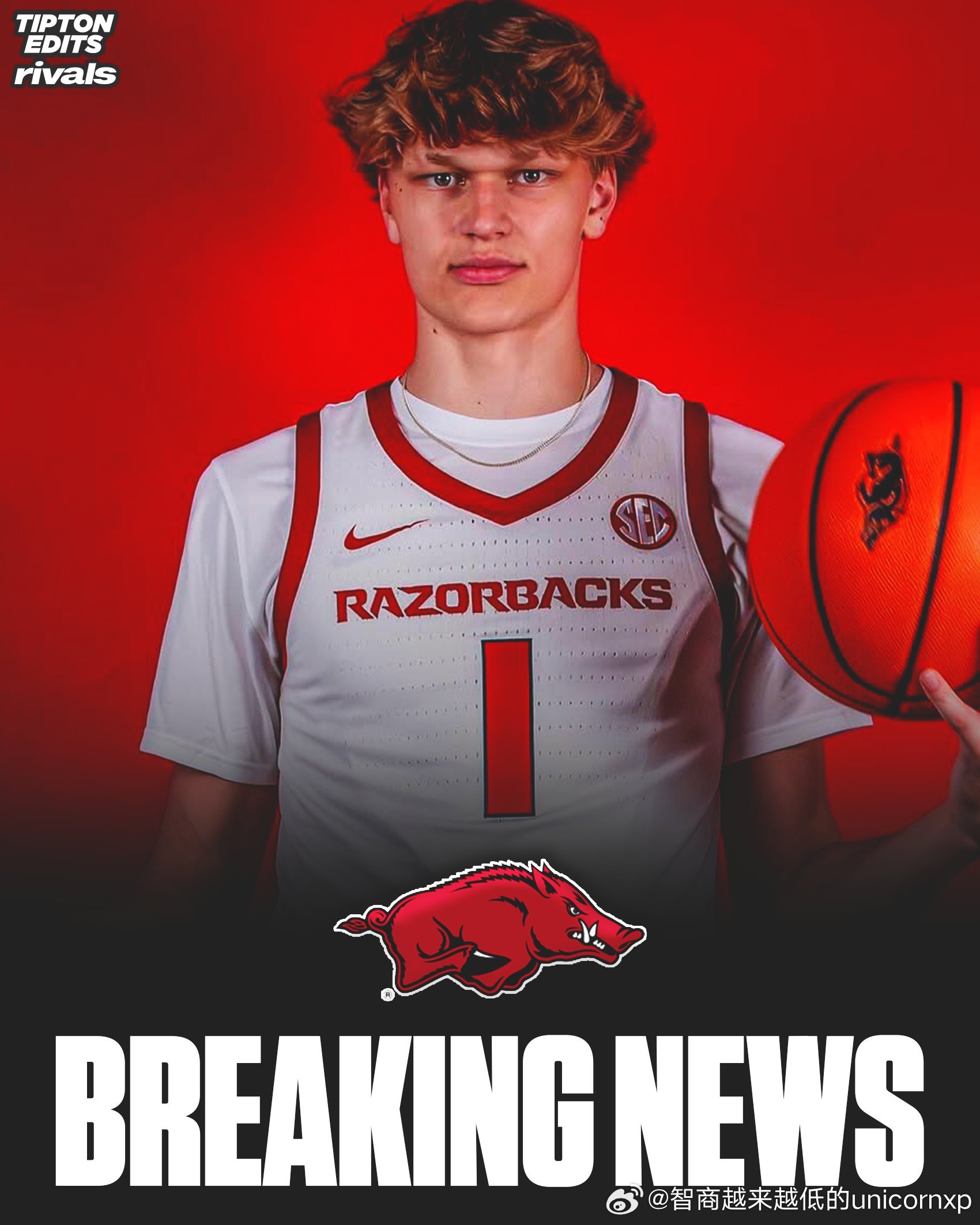 芬兰新星穆里宁承诺阿肯色大学NBANCAA