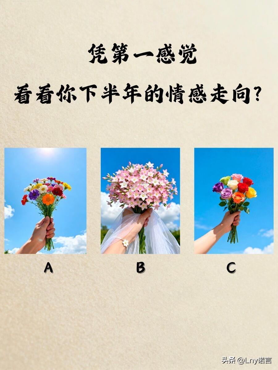 看看你下半年的情感走向?
