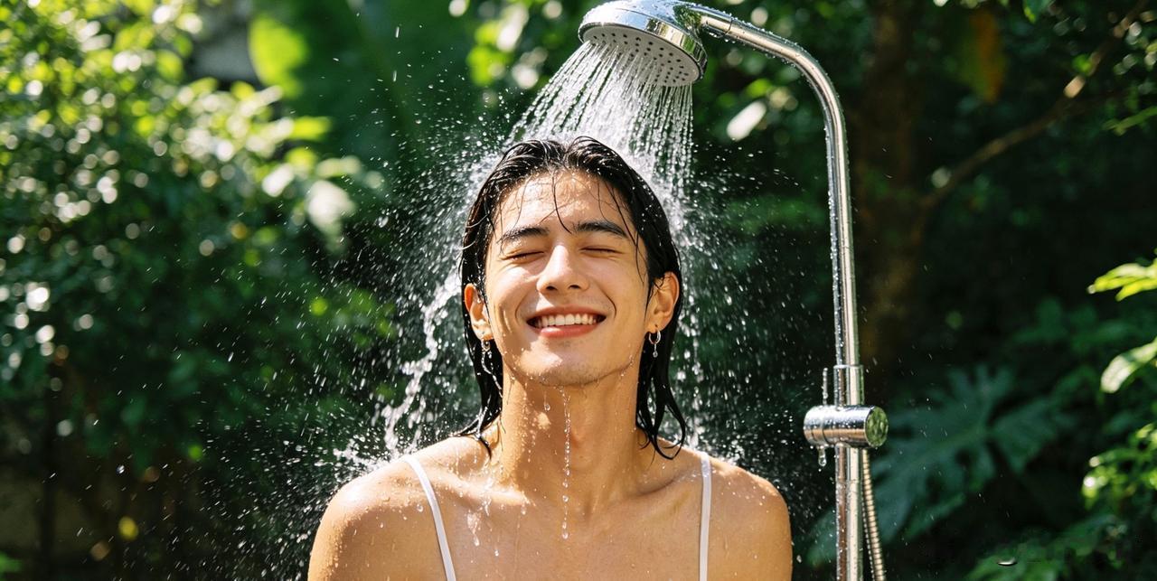 夏季高温多汗，很多人纠结是否需要天天洗澡，结合健康角度来看，大部分人适合每日冲洗
