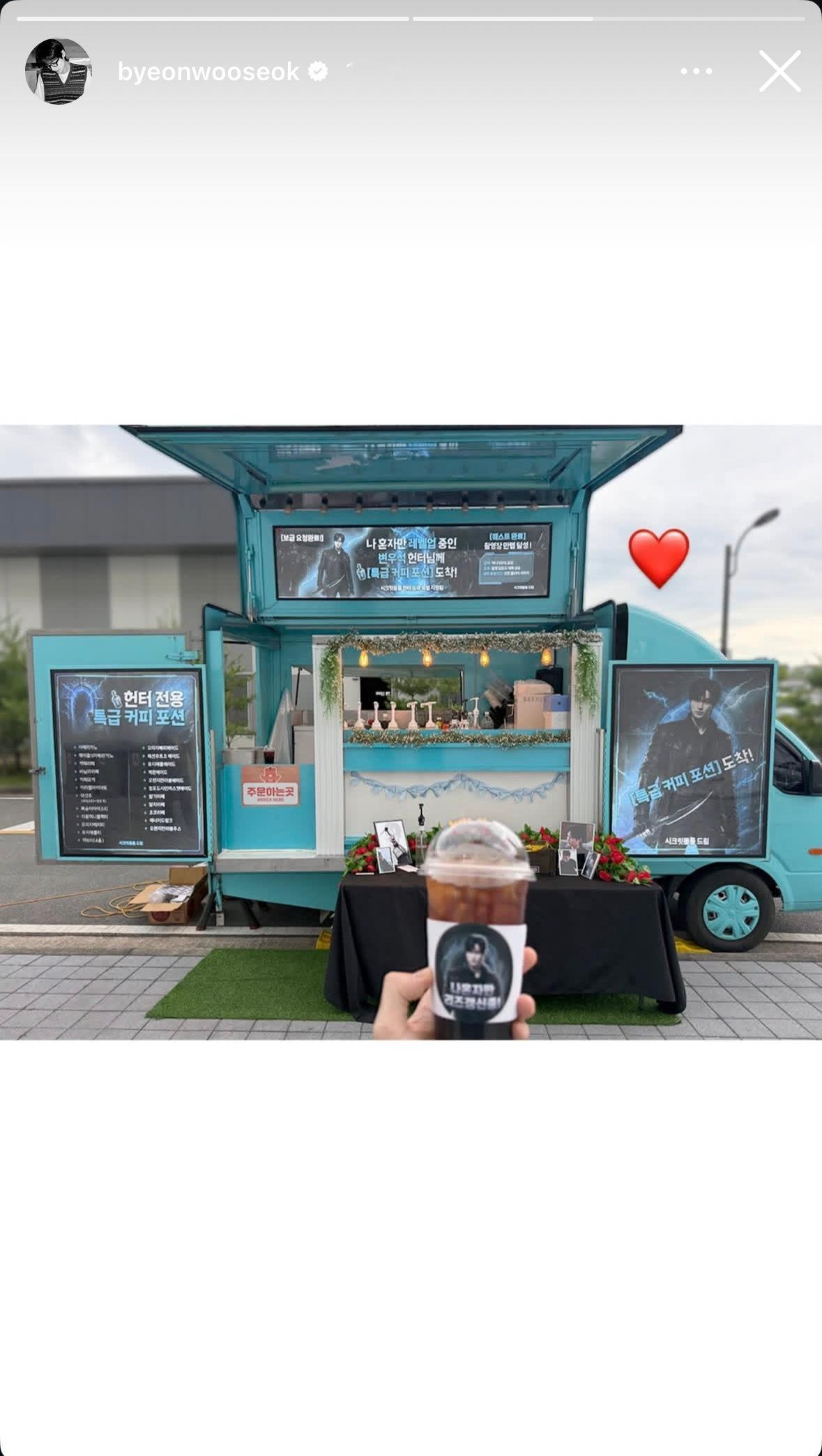边佑锡 🩵 向全世界安利边佑锡【260727】边哥更新IGS：❤️又认证咖啡了