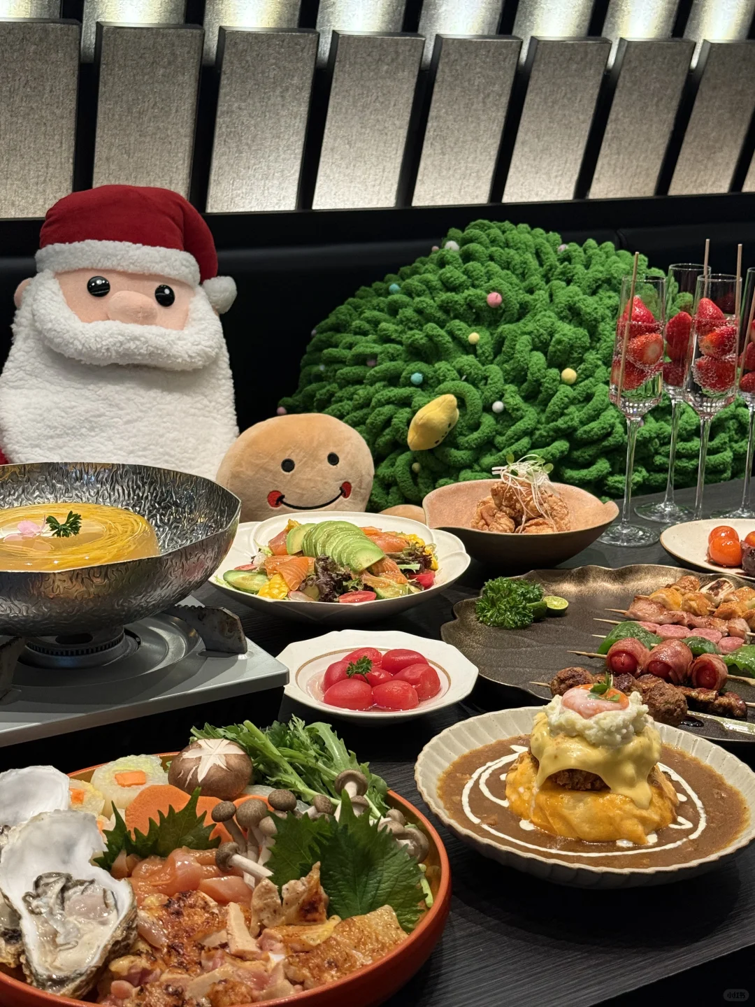 在昆山吃到的漂亮饭！圣诞🎄来这里吧～
