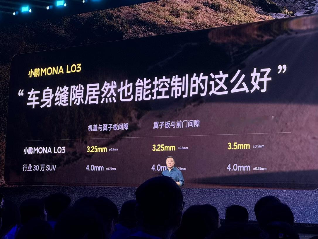 小鹏 L03 设计有多细节？车身间隙基本控制在 4mm 以内，低于业内部分 30