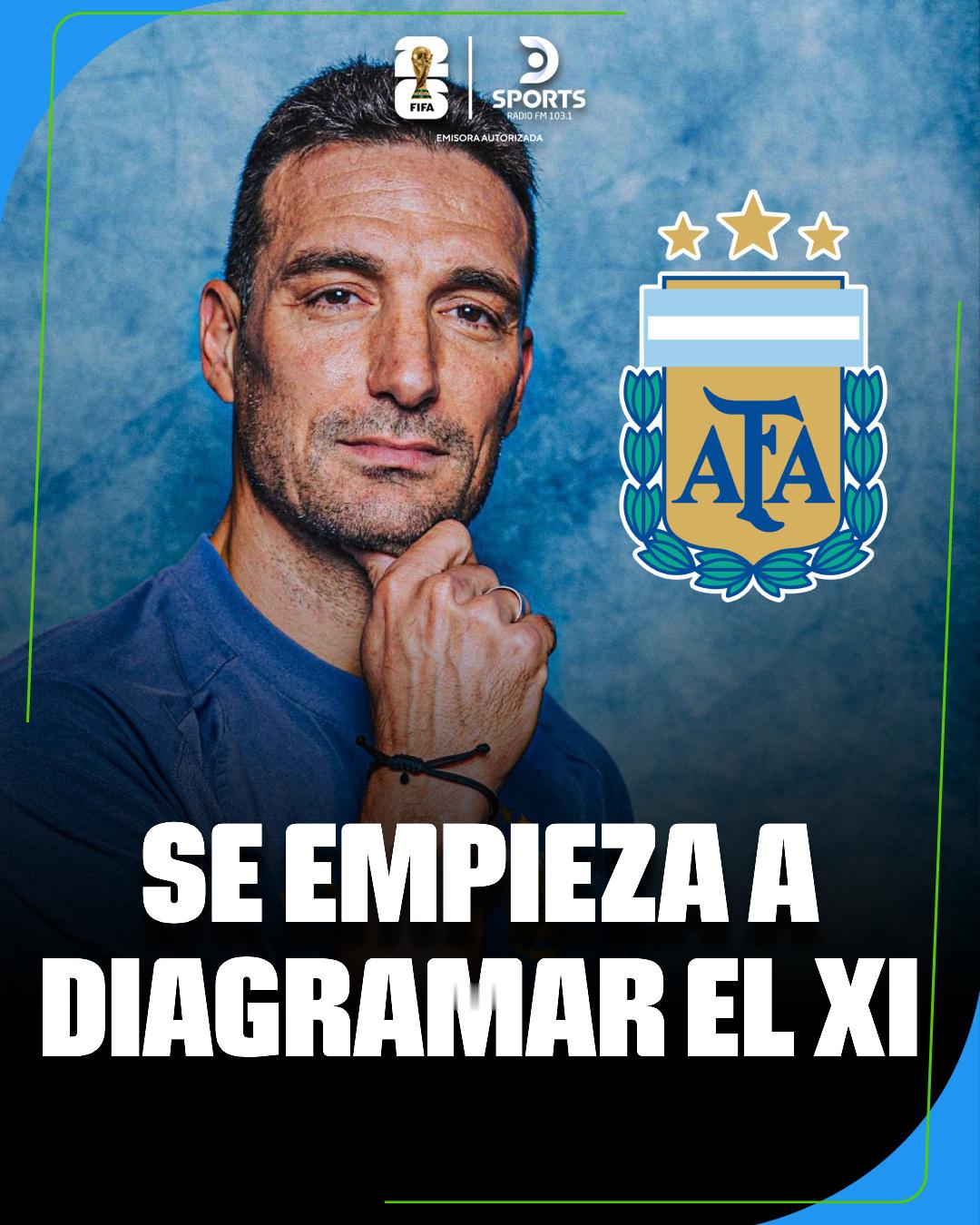 首发阵容开始浮现 🚨🇦🇷在阿根廷国家队最后一次训练后，多名球员正逐步锁定对