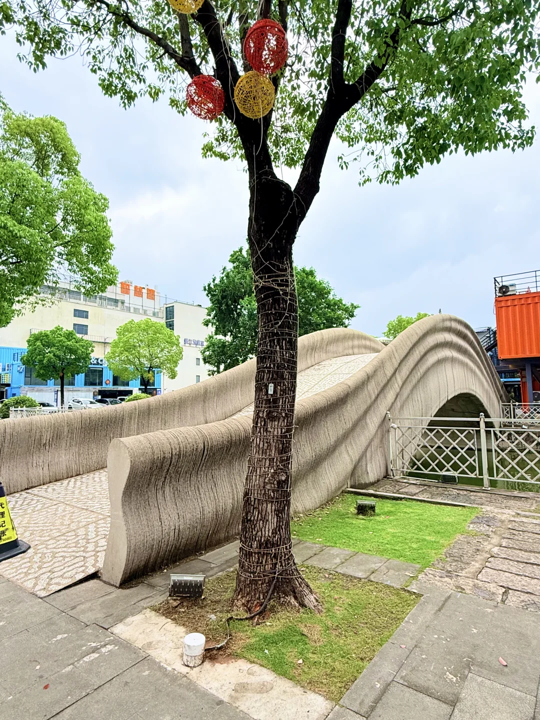 📍宝山智慧湾这座桥居然是3D打印出来的！！！